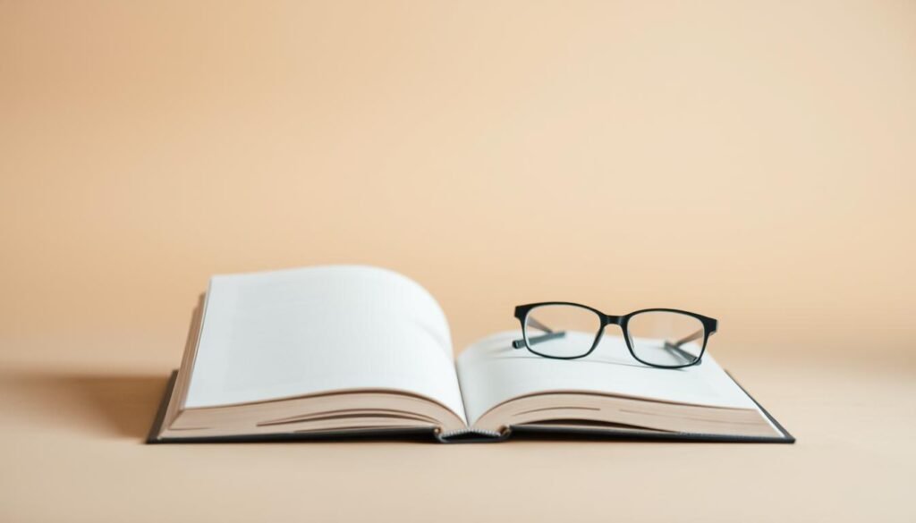 A peaceful, minimalist composition showcasing the concept of &amp;amp;quot;reliable general information&amp;amp;quot;. In the foreground, a simple open book with a clean, minimal cover design. The pages inside are blank, symbolizing the unbiased, fact-based content within. In the middle ground, a pair of reading glasses rests next to the book, conveying the idea of careful, discerning examination. The background is a soft, muted gradient, perhaps in earthy tones, creating a sense of tranquility and trustworthiness. The lighting is soft and diffused, lending an aura of credibility and authority to the scene. The overall tone is one of quiet confidence, inviting the viewer to engage with the reliable information being presented.